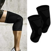 (1 Pair)Knee Braces for Men and Women, Knees Compression Sleeve, Knees Support for Sports,Running,Weightlifting,Workout